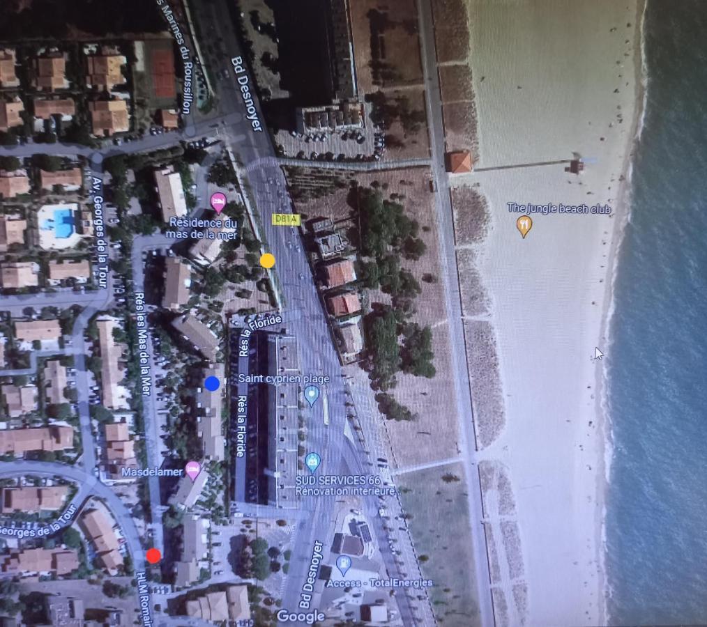 Appartement Saint Cyprien Plage Residence Les Mas De La Mer エクステリア 写真